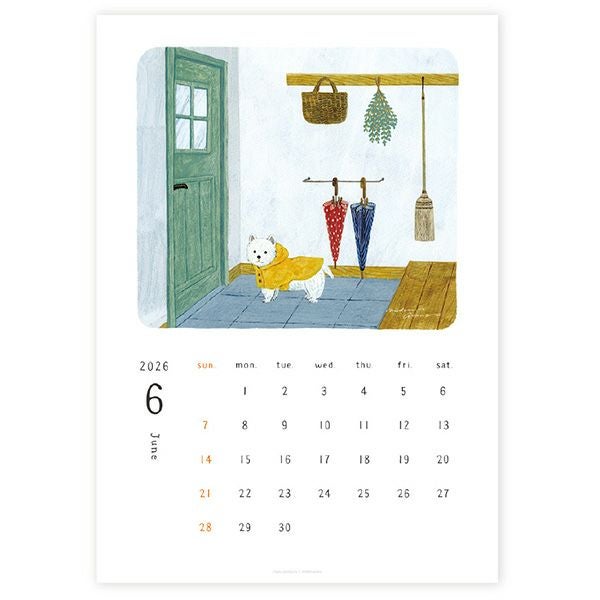 表現社 cozyca products｜浅野みどり・2026年カレンダー | 月刊手紙舎