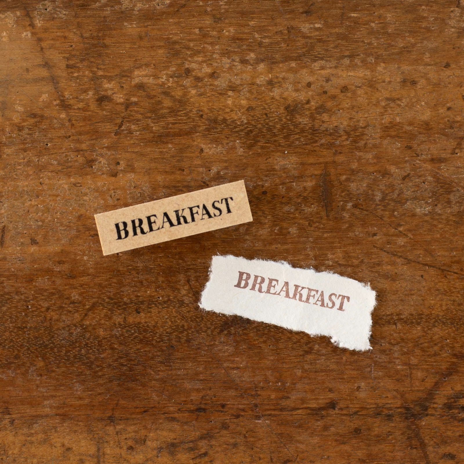 手紙社｜いのうえ彩・スタンプ「BREAKFAST」 | 月刊手紙舎