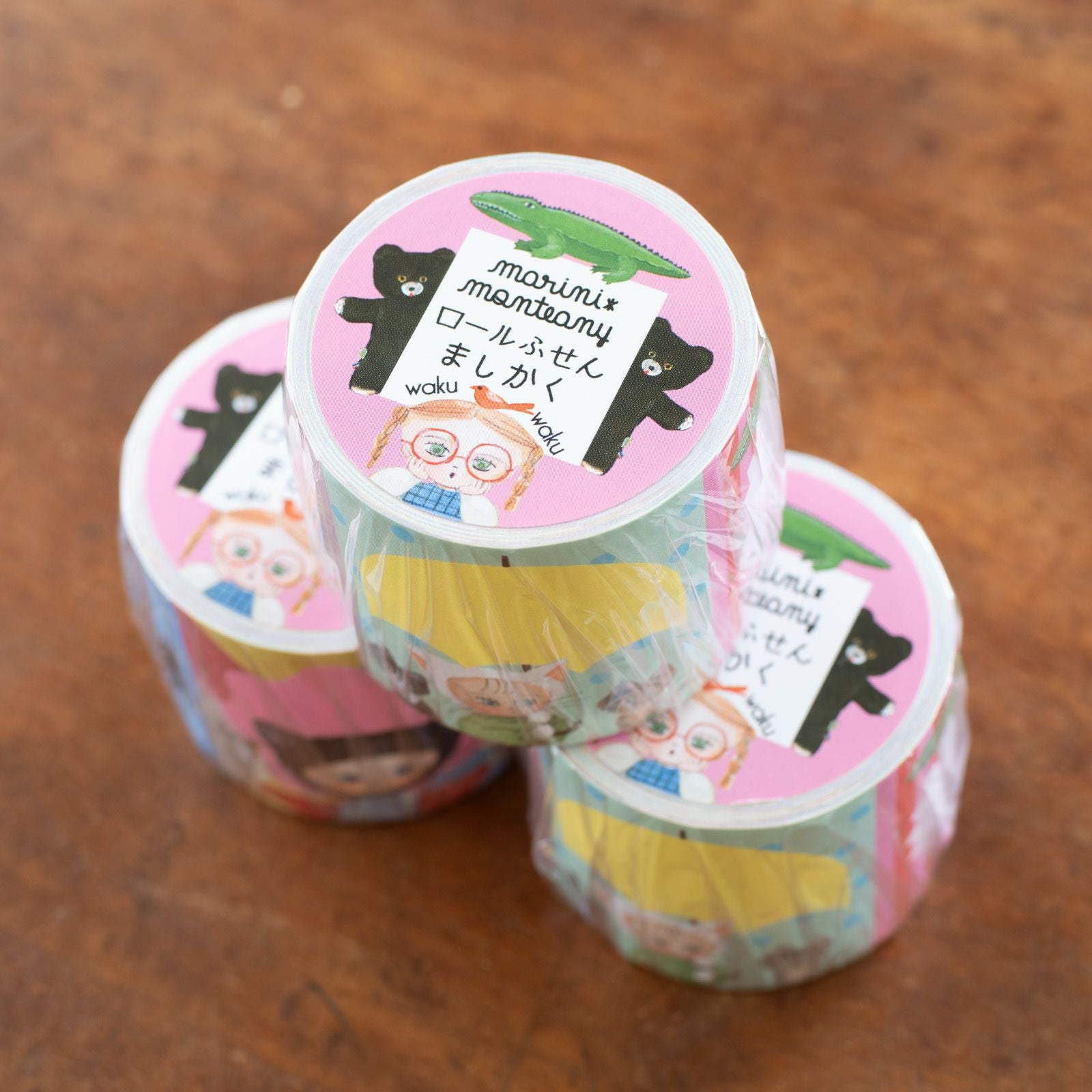 手紙社｜marini＊monteany・ロールふせんましかく「wakuwaku」 | 月刊
