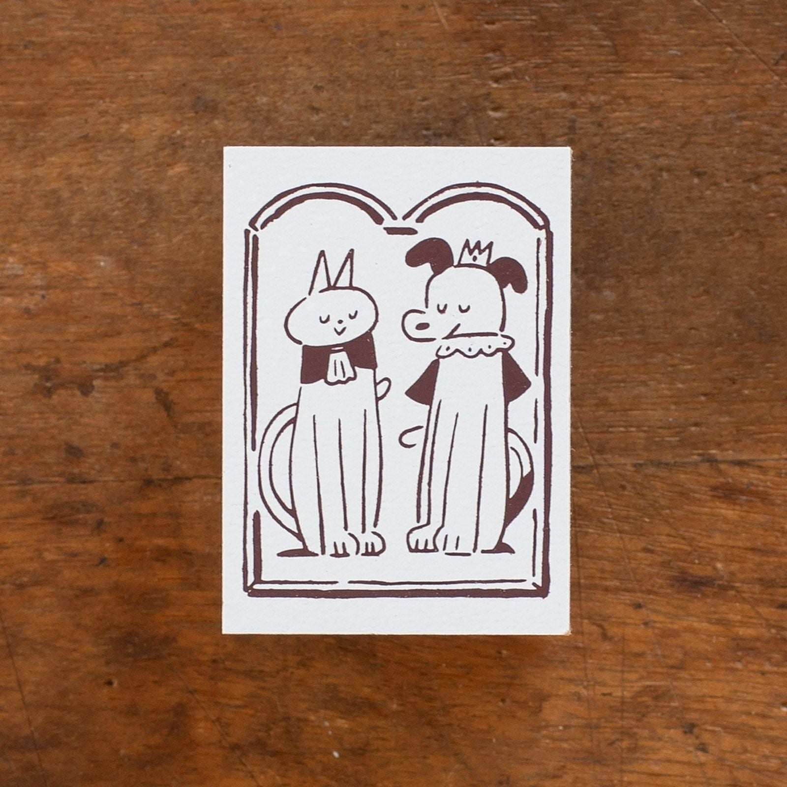 OURS 森の友達｜スタンプ・The Gift - Cat and Dog | 月刊手紙舎