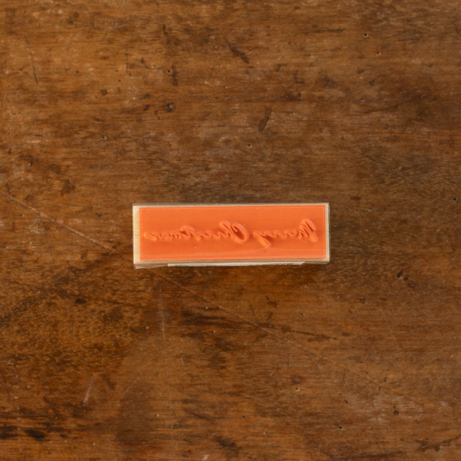 プロペラスタジオのメリークリスマススタンプ裏