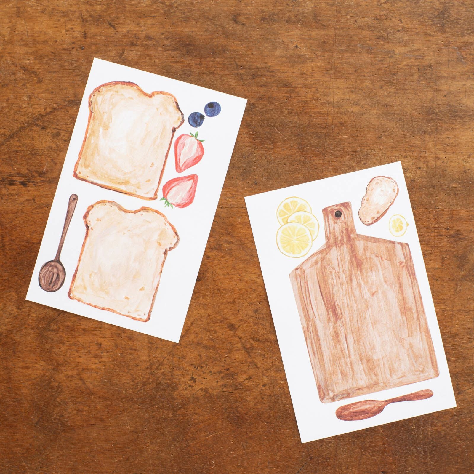 手紙社｜いわしまあゆ・ポケットメモ「Bread&Board」 | 月刊手紙舎