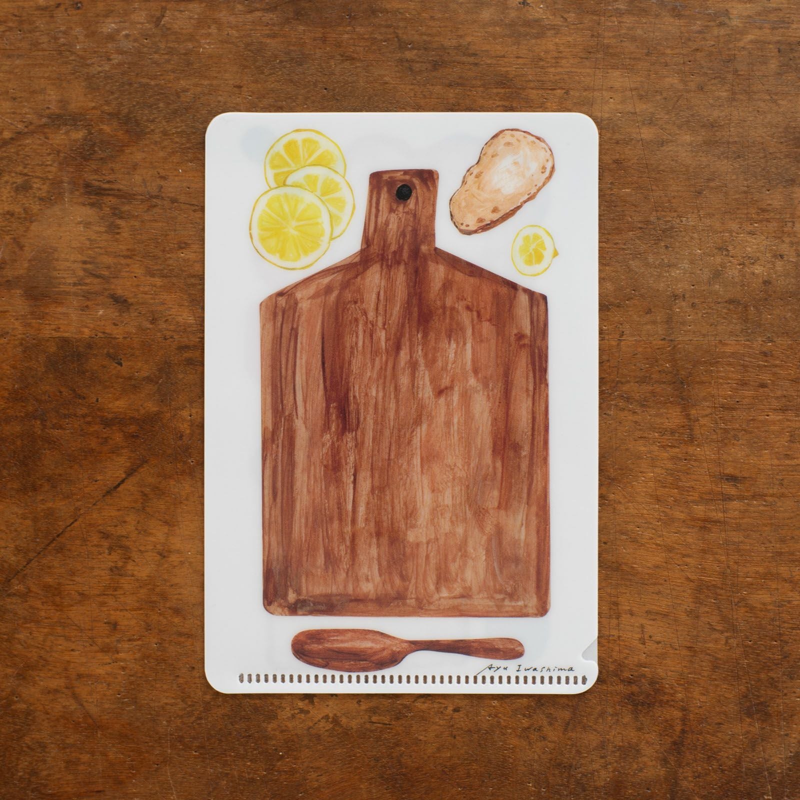手紙社｜いわしまあゆ・ポケットメモ「Bread&Board」 | 月刊手紙舎