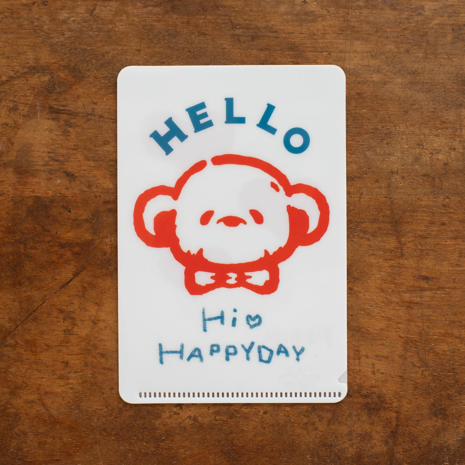 手紙社｜PEPIN・ポケットメモ「BEARとHi HELLO!」 | 月刊手紙舎