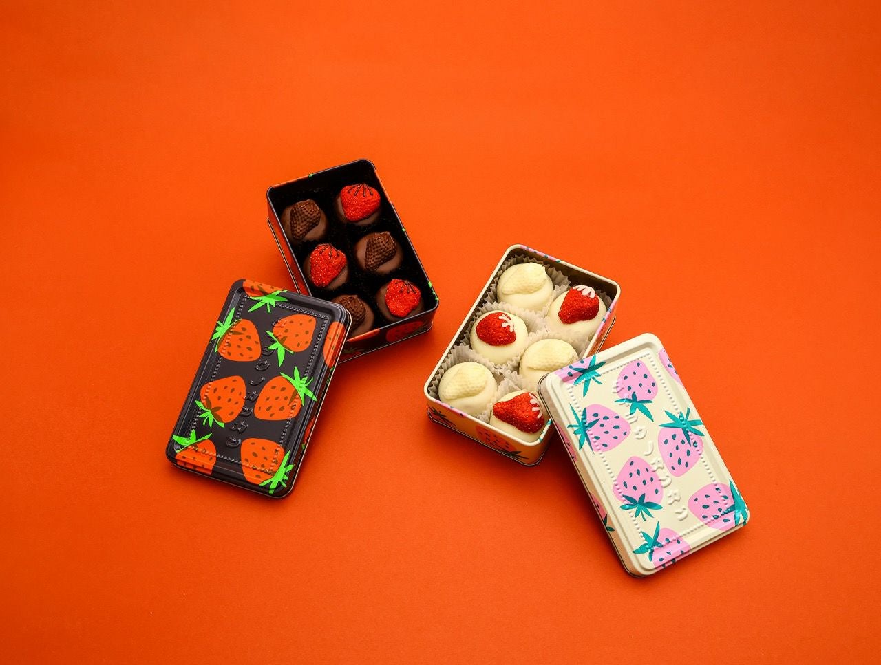 太陽ノ塔洋菓子店｜タイヨウノカンカンmini いちご缶~ショコラヴェール