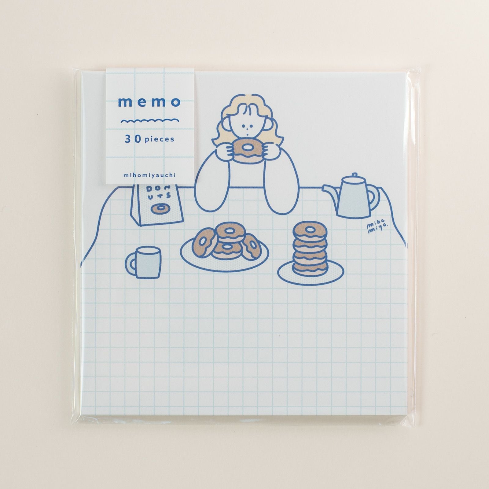 miho miyauchi｜メモ「ドーナツ」 | 月刊手紙舎