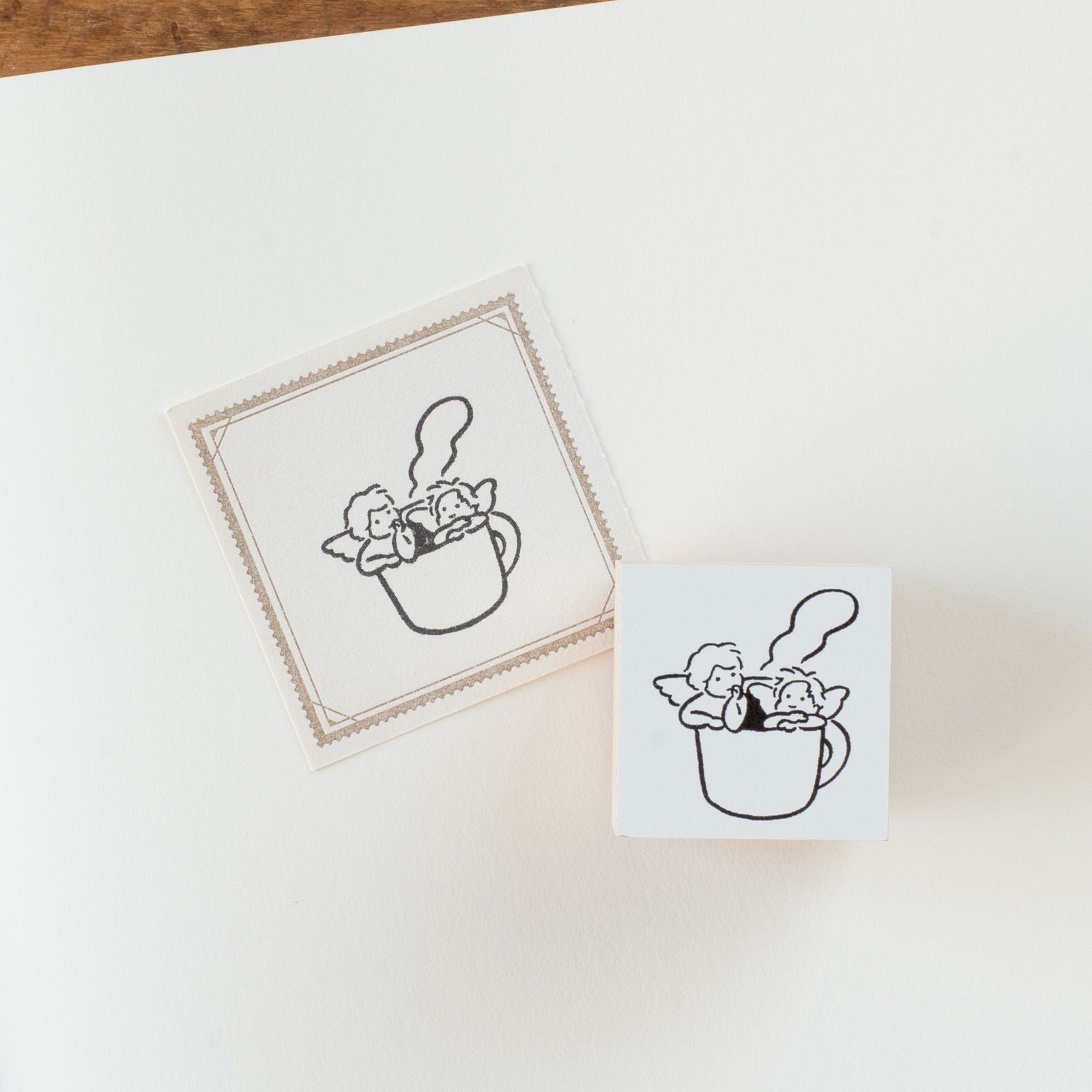 手紙社｜COFFEE BOY・スタンプ「COFFEE ANGEL」 | 月刊手紙舎