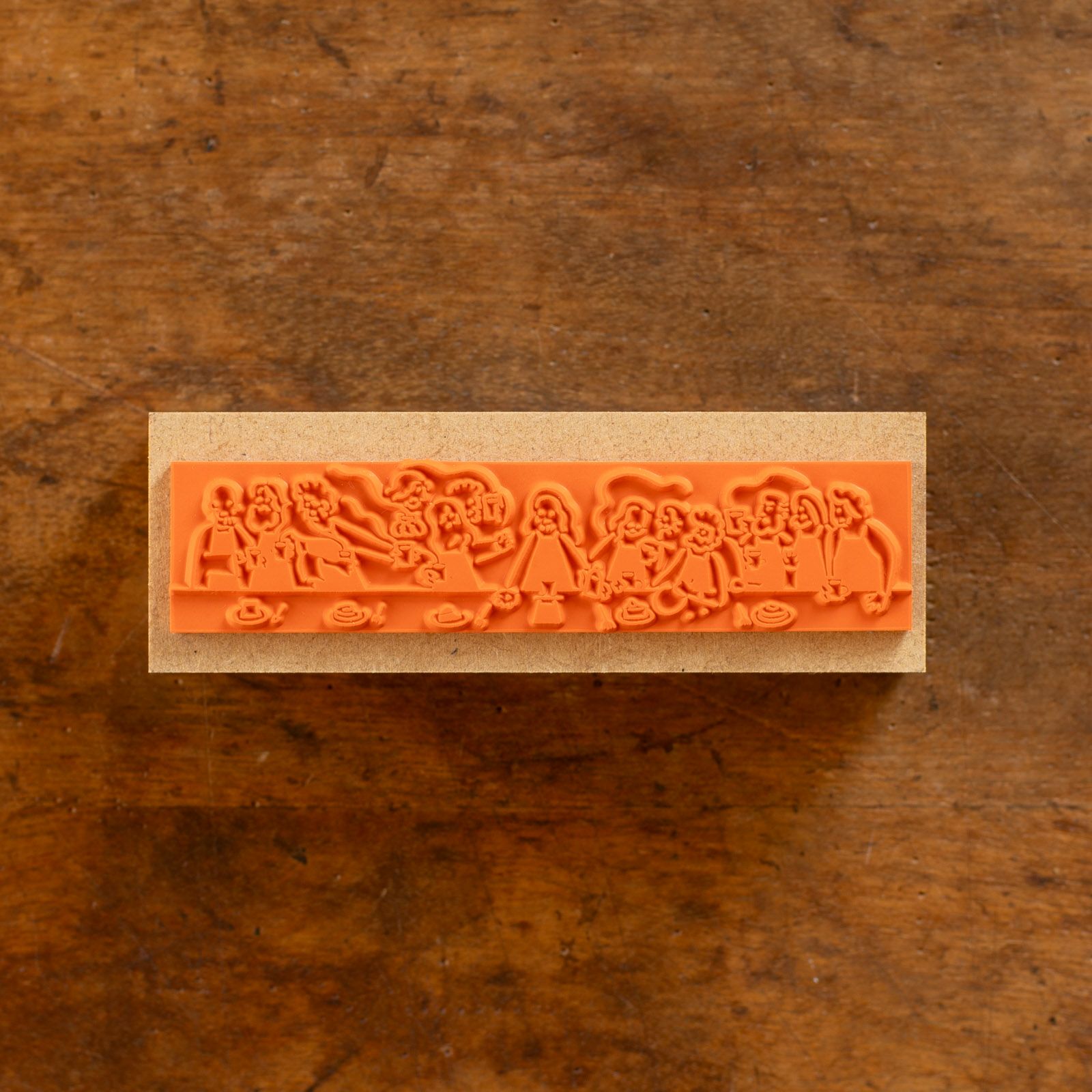 COFFEE BOYのスタンプ「LAST AFTER COFFEE」、最後の晩餐