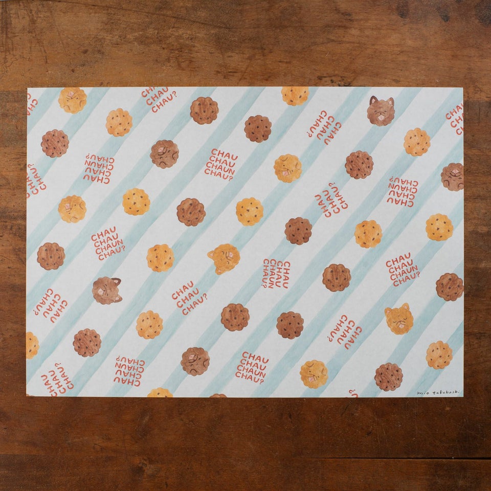 ちゃうちゃうとクッキーの柄