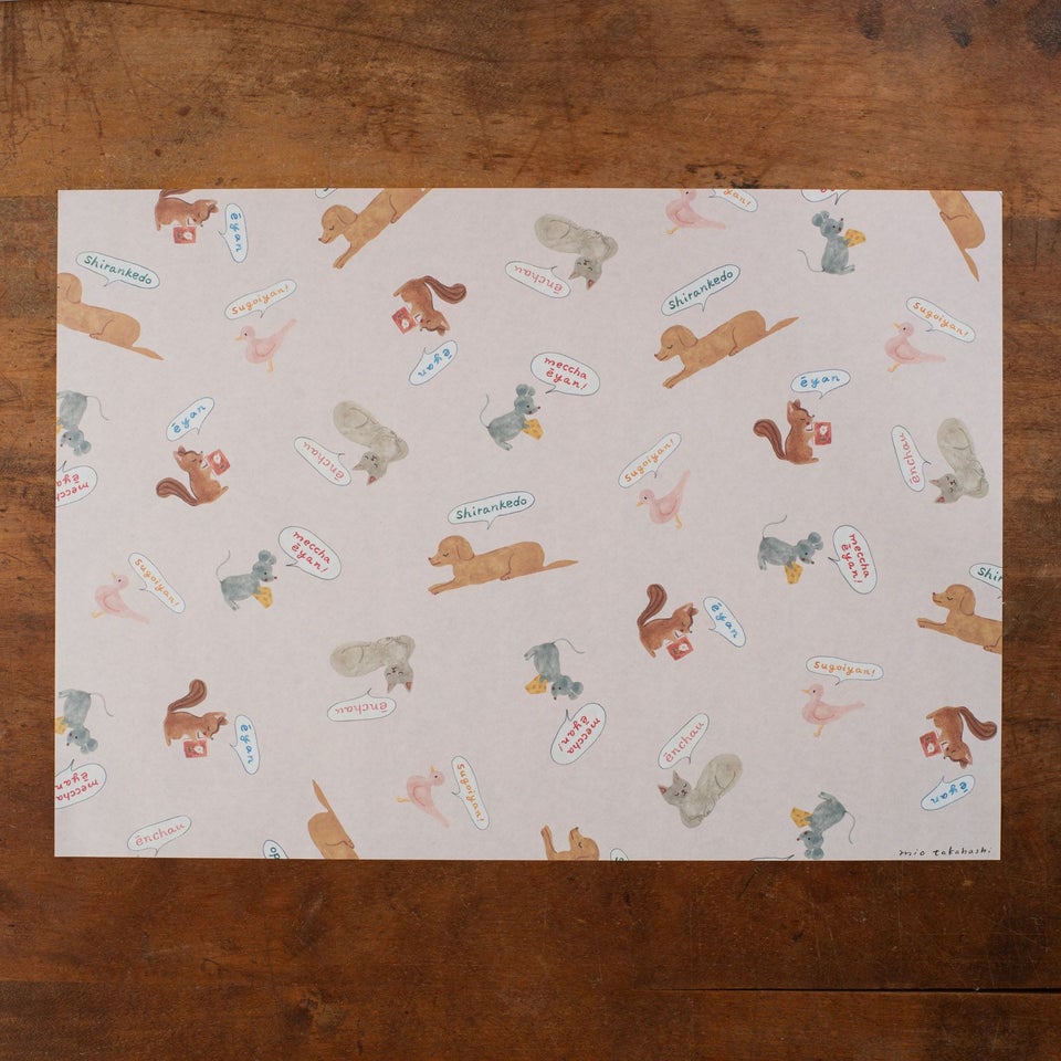 大阪弁の動物の柄