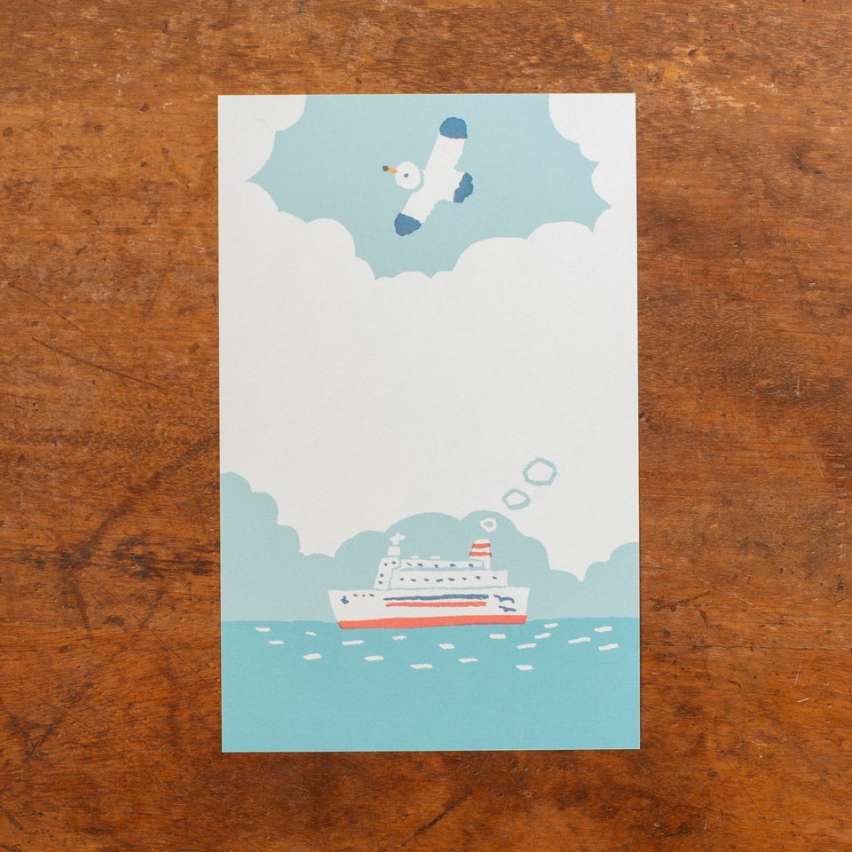 海と船のデザイン