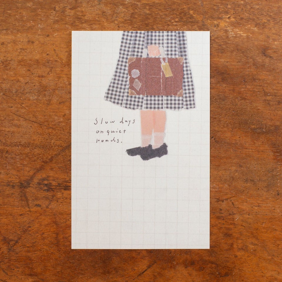 女の子の足元のデザイン