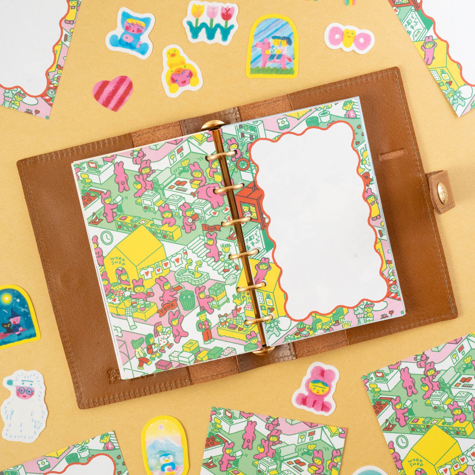 手紙社｜いといゆき・ポケットメモ「PRINT FACTORY PICNIC」 | 月刊手紙舎