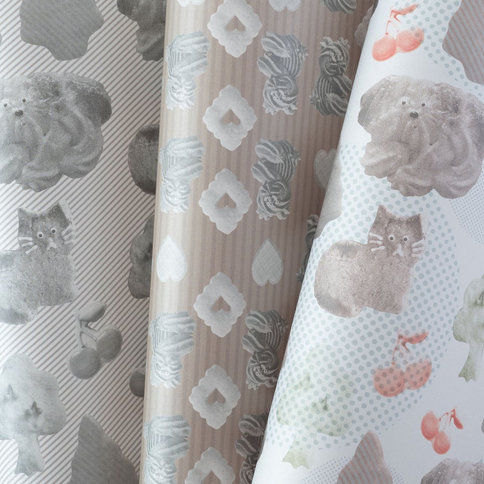 oyaMADEさんのかわいい包装紙