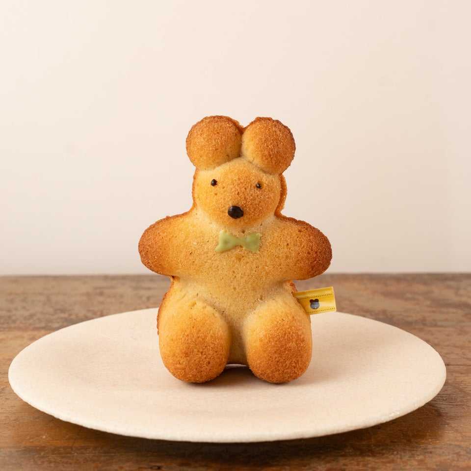 テディベアをモチーフにしたおやつ