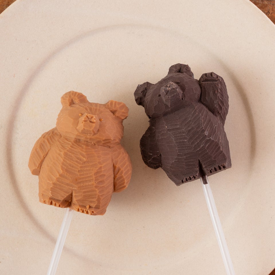 木彫りのくまのデザイン