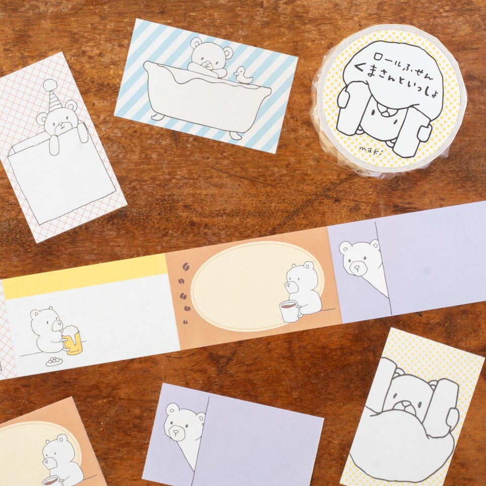 makiさんのかわいいロールふせん