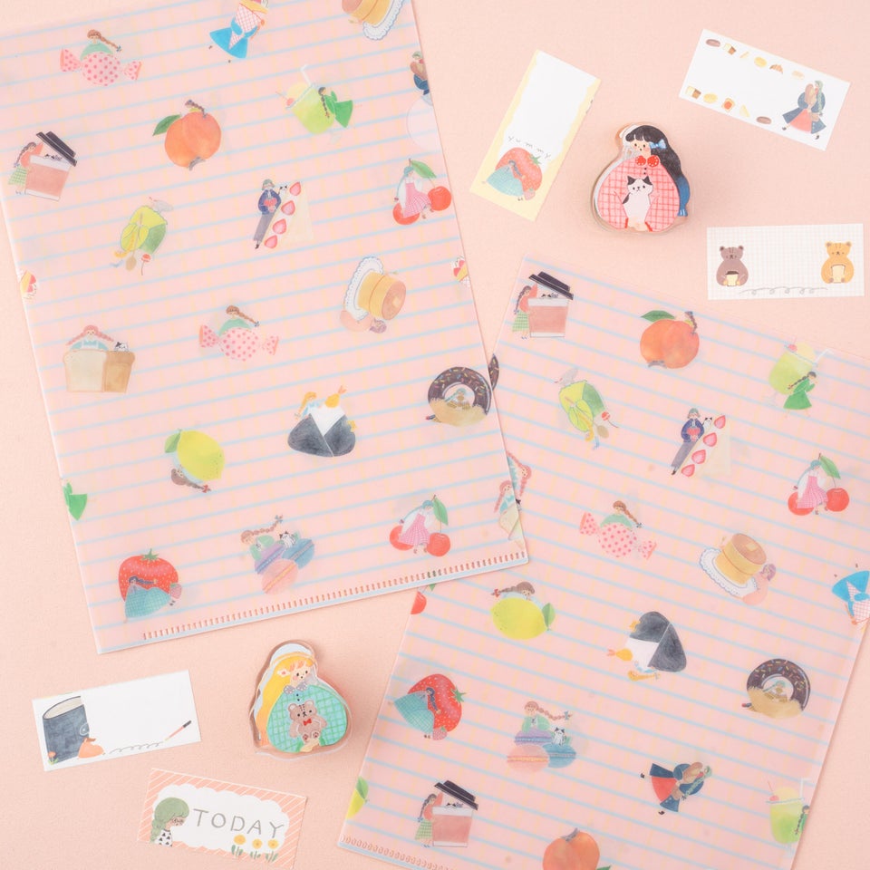 cotori cotoriさんのかわいいクリアファイル