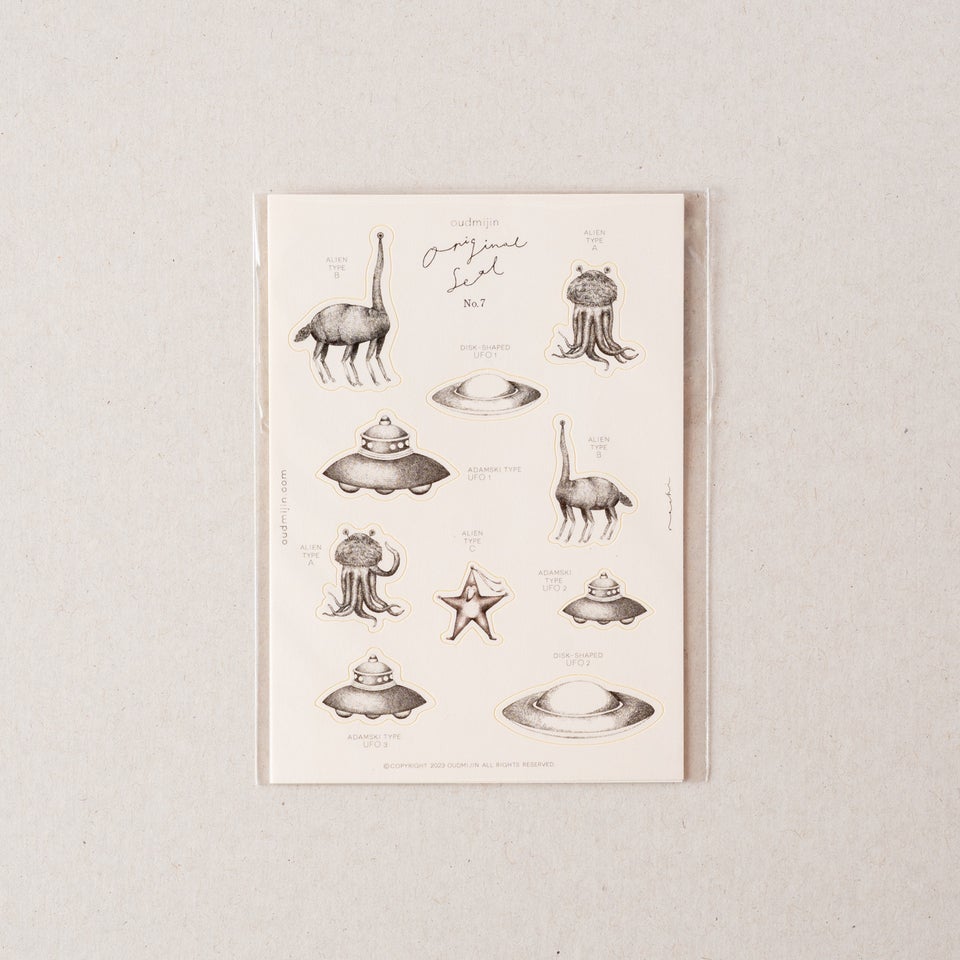 oudmijinさんの宇宙のデザインのシール