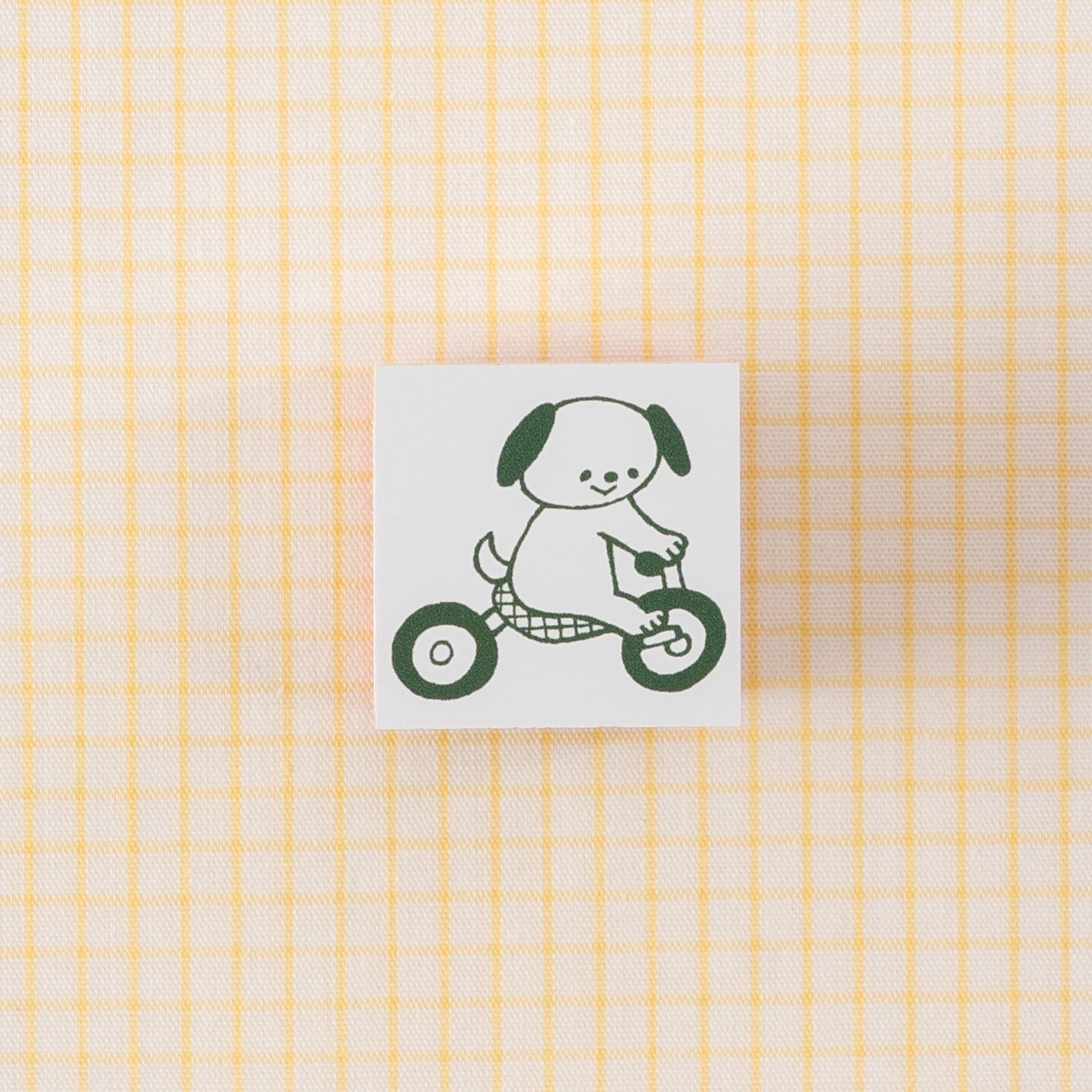 963hankoさんの三輪車を楽しそうに漕ぐわんこのスタンプ