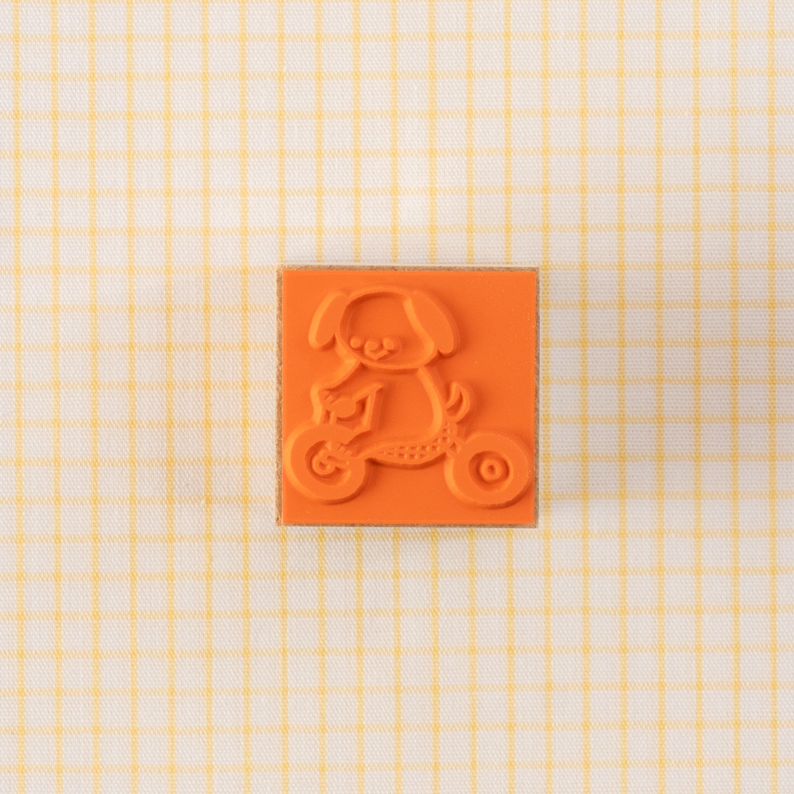 963hanko｜スタンプ「三輪車ワン太」 | 月刊手紙舎