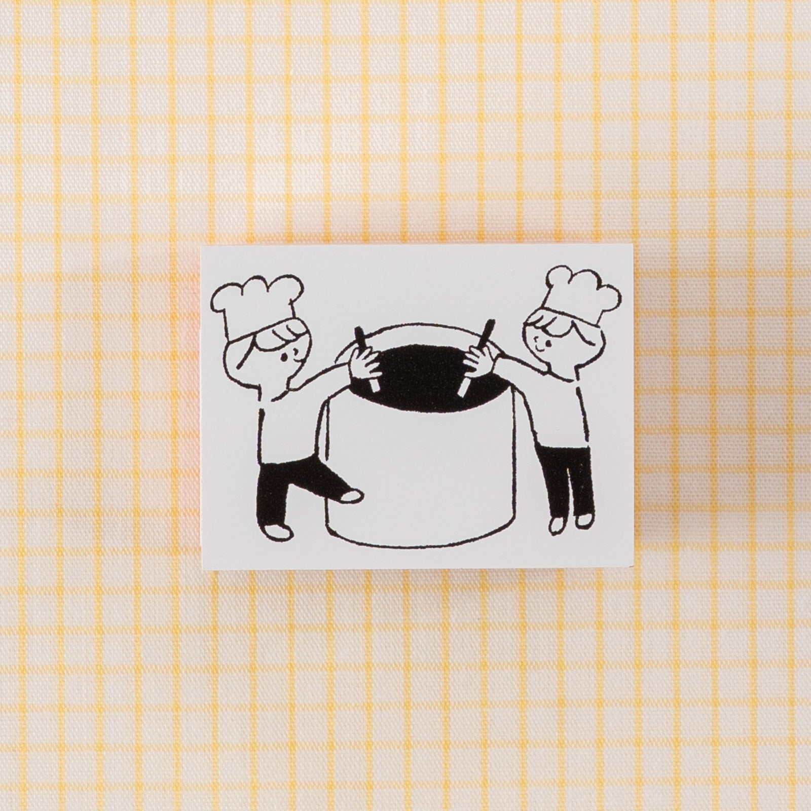 963hankoさんの2人でご飯を作る姿がかわいいスタンプ