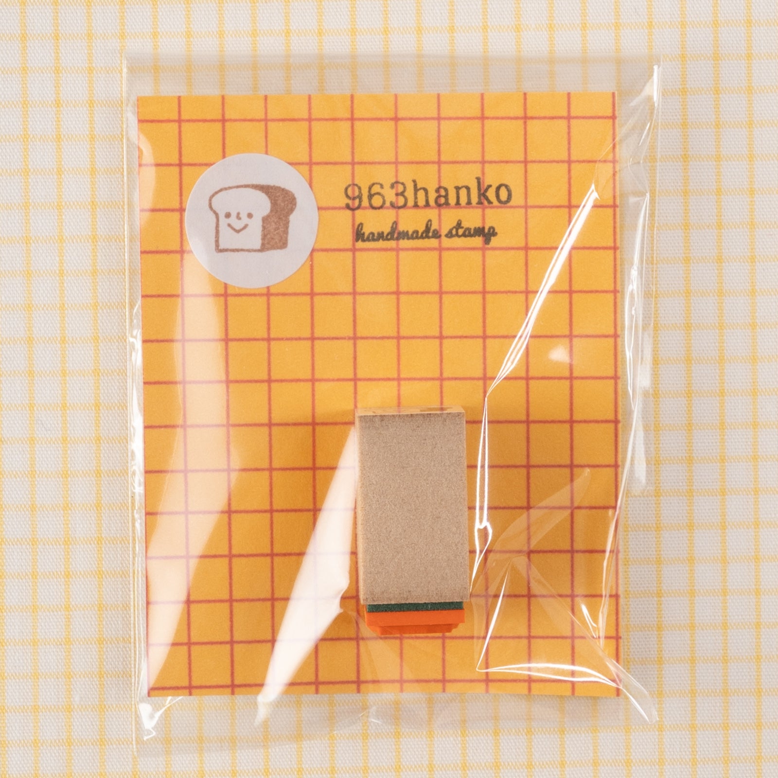 963hanko｜スタンプ「ミニ パン」 | 月刊手紙舎