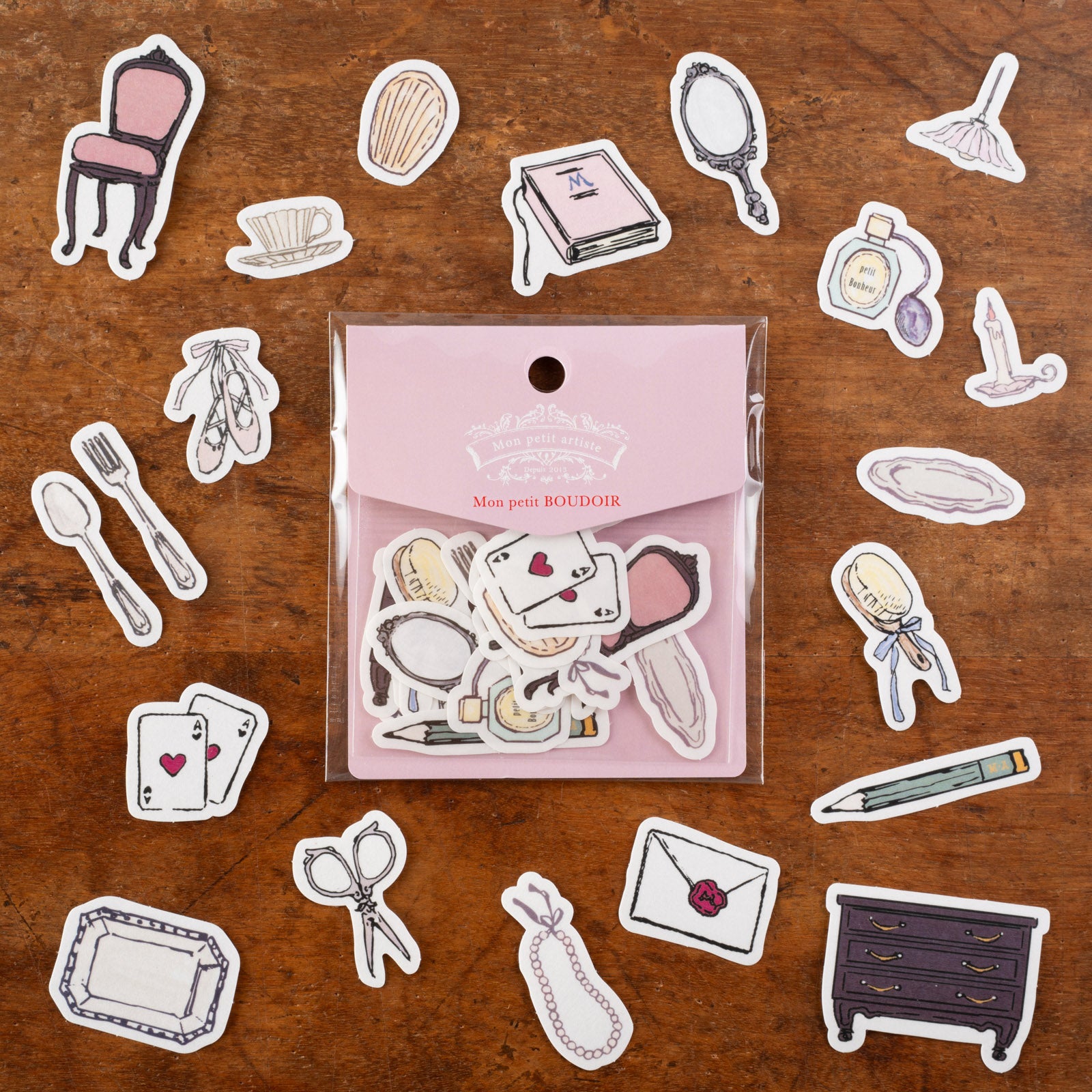 Mon petit artisteさんのかわいいフレークシール