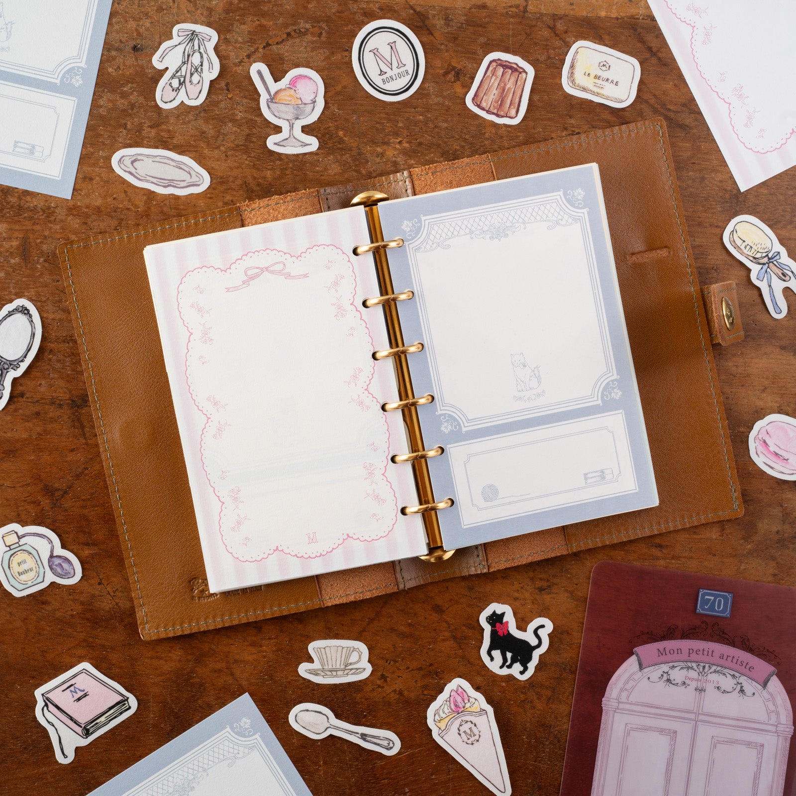 Mon petit artisteさんのかわいいポケットメモ