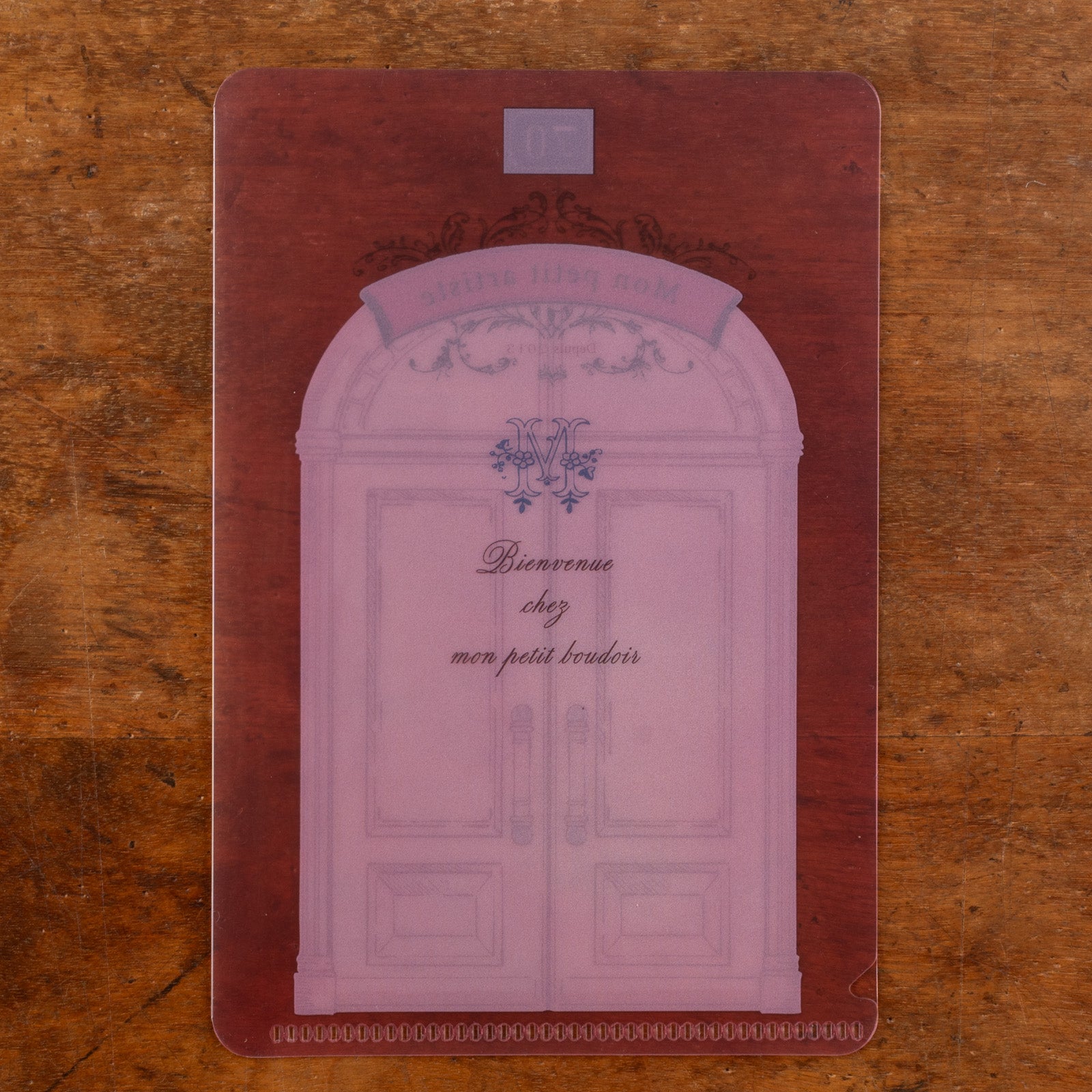 ピンクでキュートなミニファイル