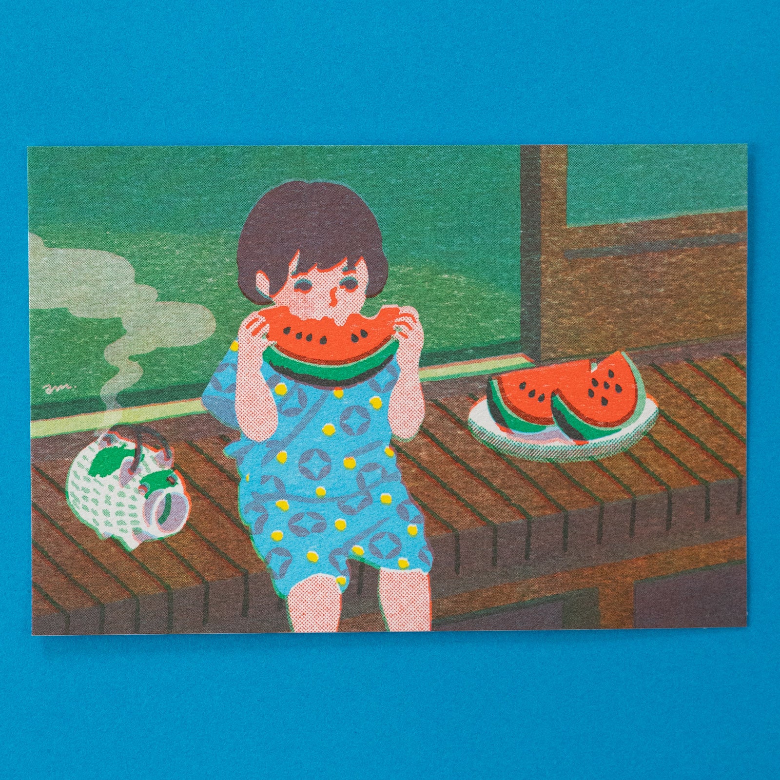 升ノ内朝子｜ポストカード「Suika」 | 月刊手紙舎