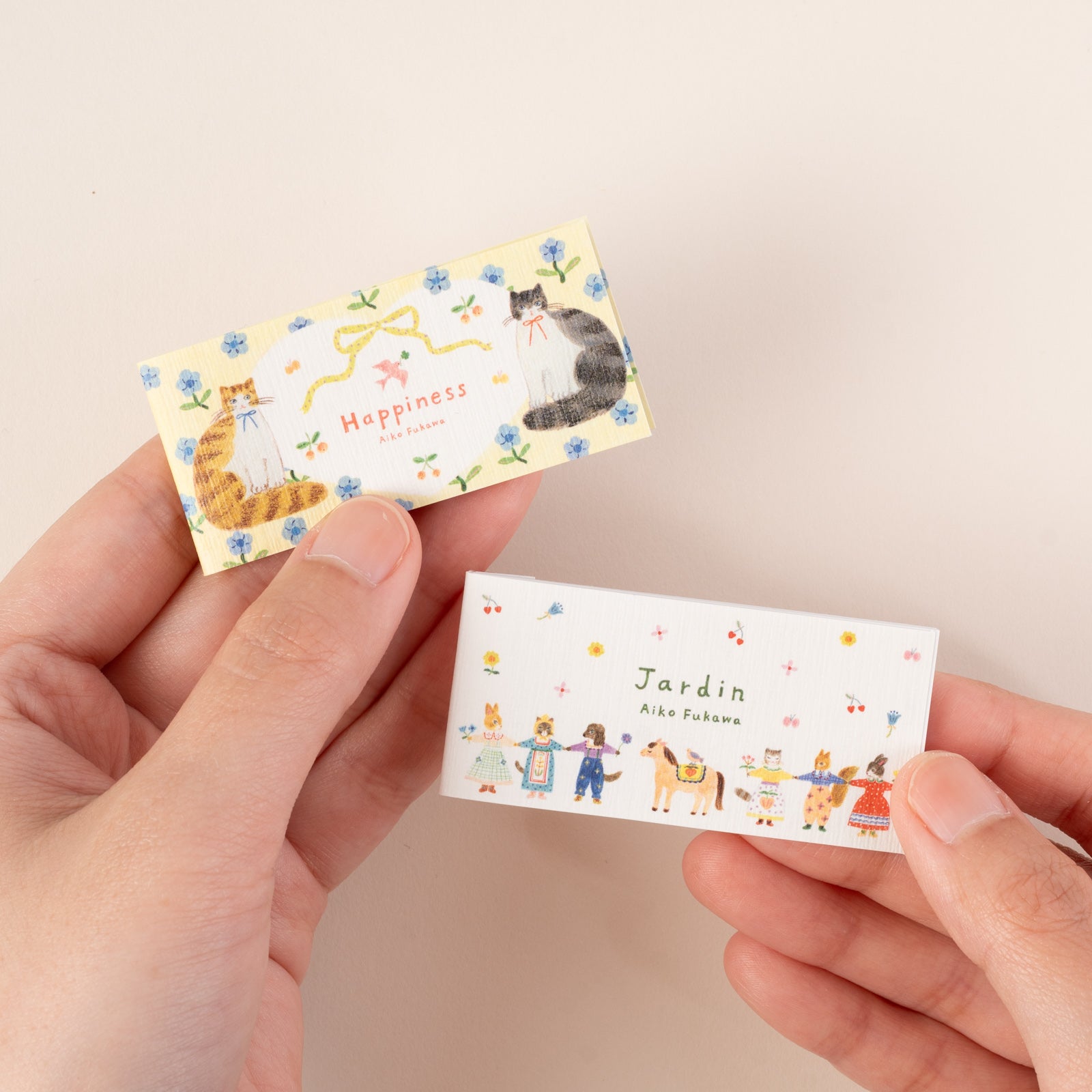 表現社 cozyca products｜Aiko Fukawa・一筆ふせん「Jardin・Happiness