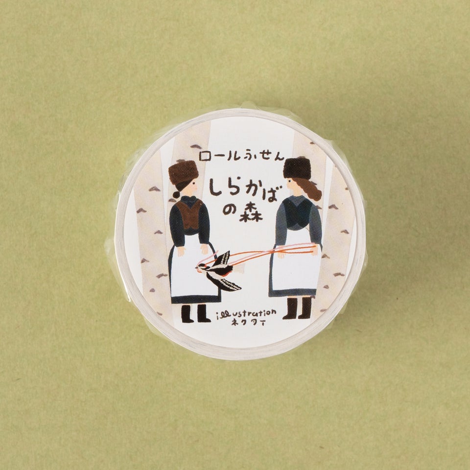 ネクタイさんのかわいいロールふせん
