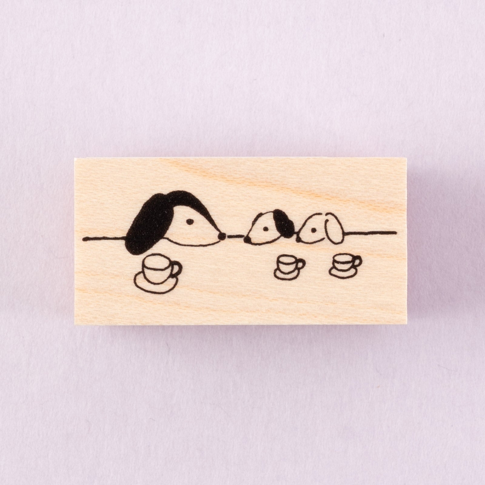 kin.iro.hitode｜スタンプ「鏡をみる子」 | 月刊手紙舎