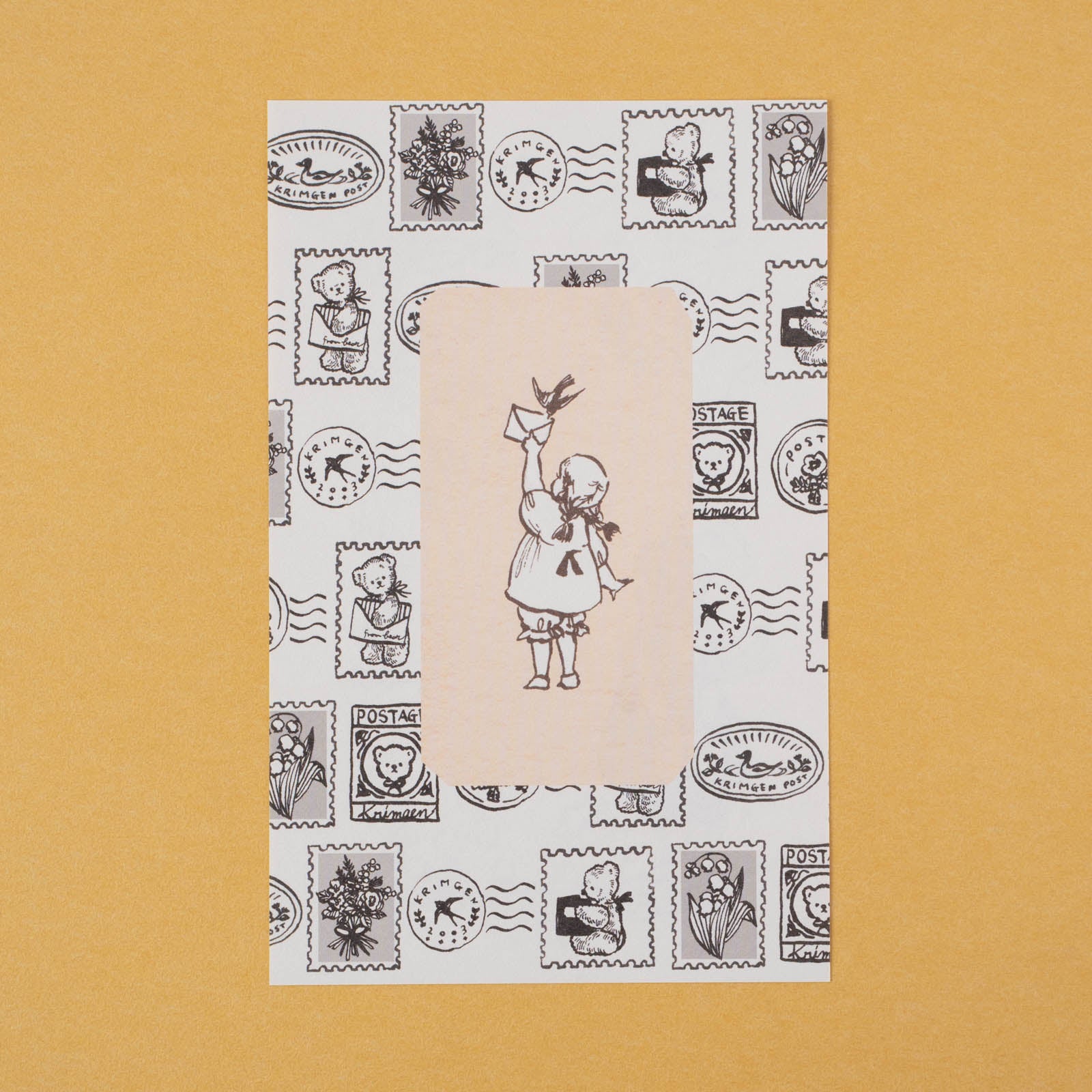 手紙社｜Krimgen・ポケットメモ「STAMPS」 | 月刊手紙舎