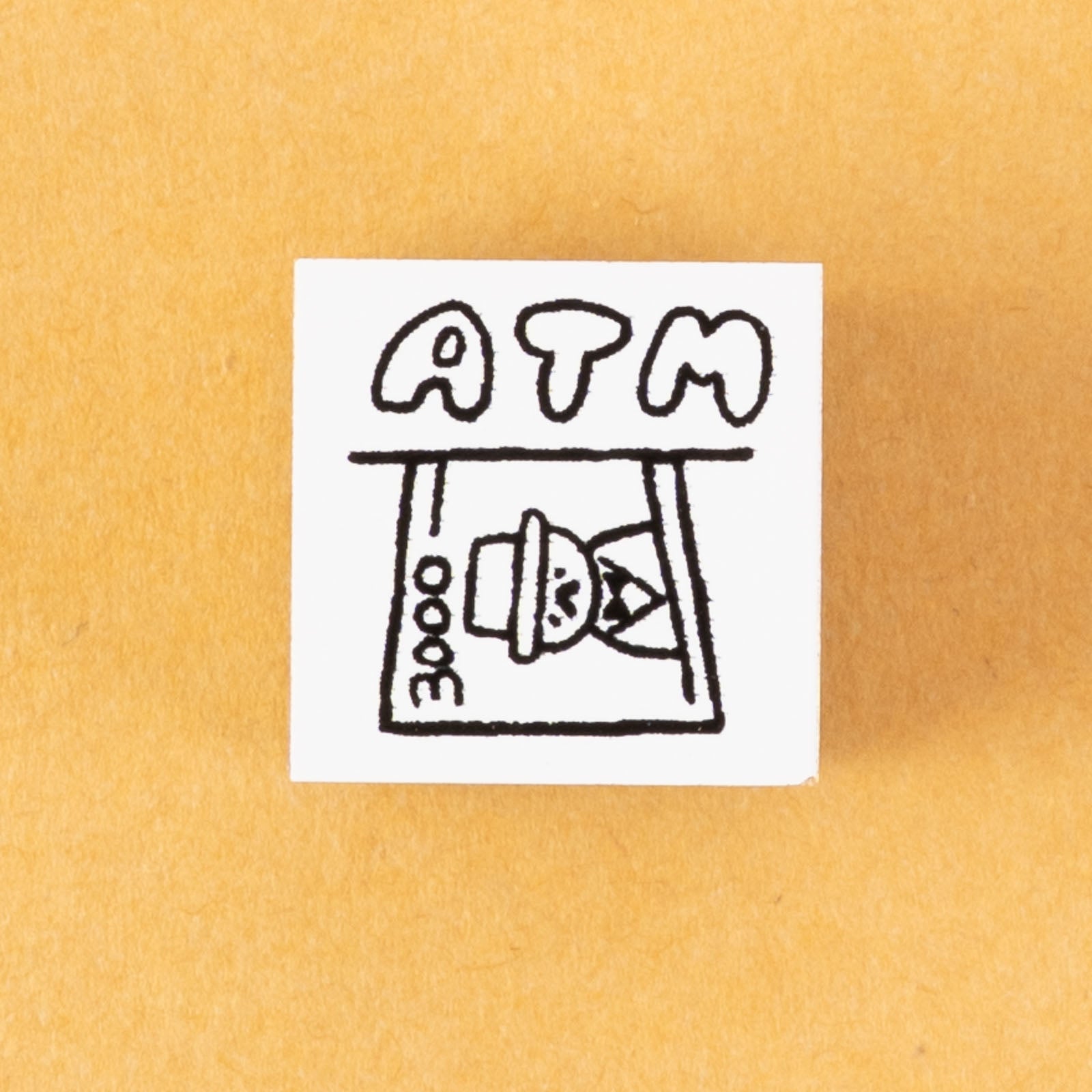 手紙社｜Nico-Recipe・ひとマスはんこ「ATM」 | 月刊手紙舎