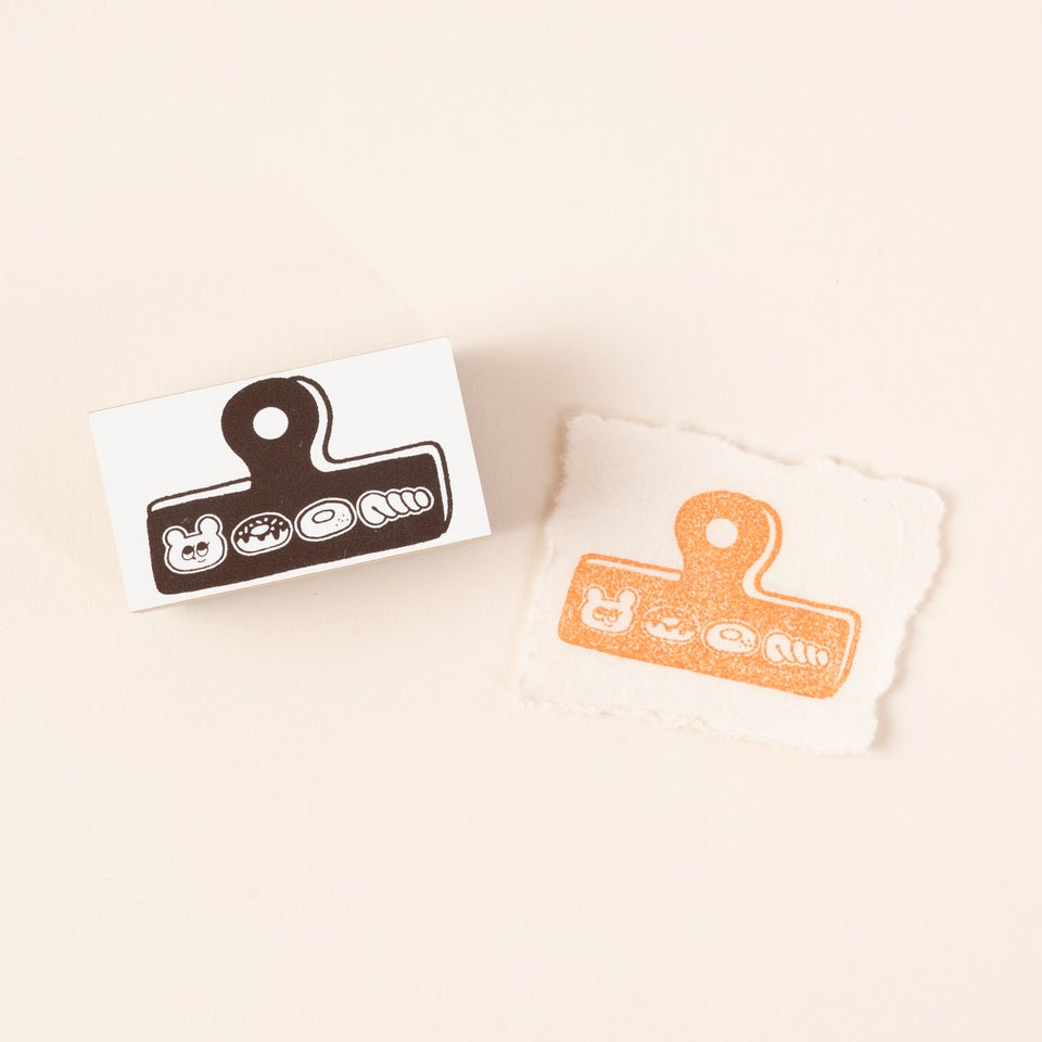 popomul.さんのかわいいスタンプ「I LOVE DONUTS! CLIP」