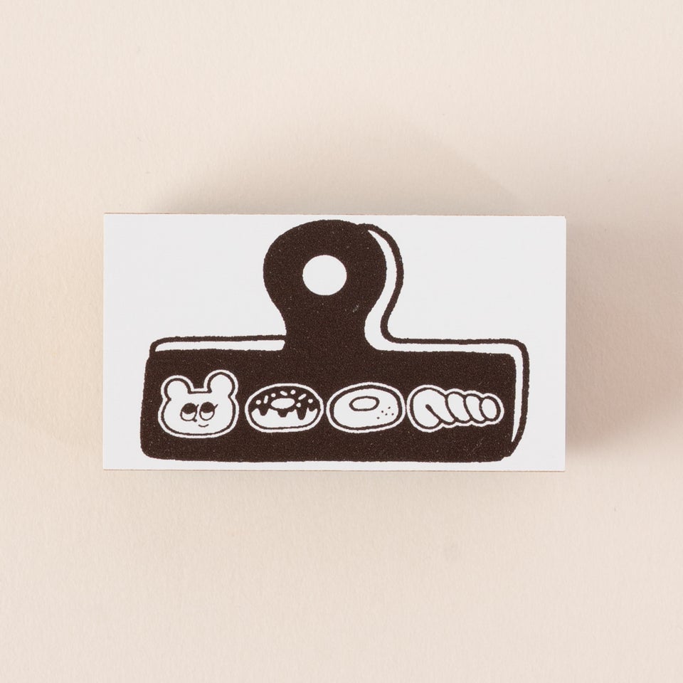 popomul.さんのかわいいスタンプ「I LOVE DONUTS! CLIP」