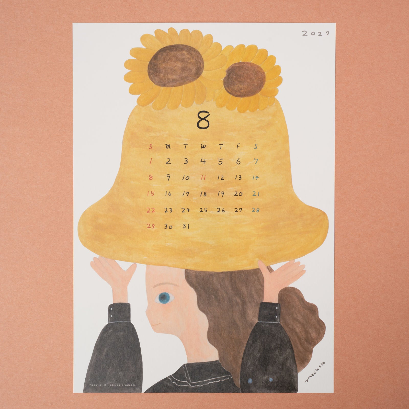 表現社 cozyca products｜ネクタイ・2027年カレンダー | 月刊手紙舎