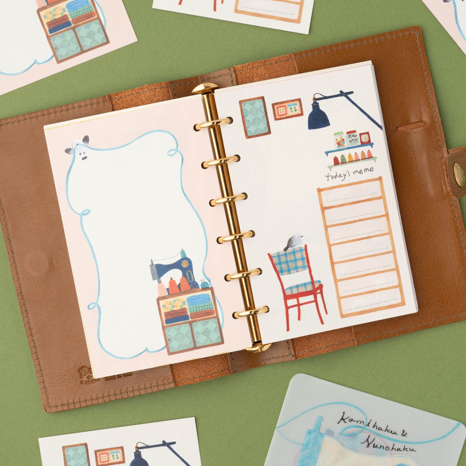a letter from・ポケットメモ「my atelier」