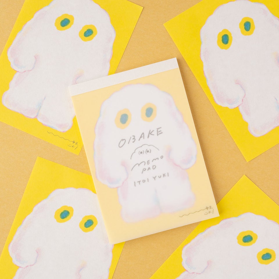 いといゆき・メモパッド「OBAKE」