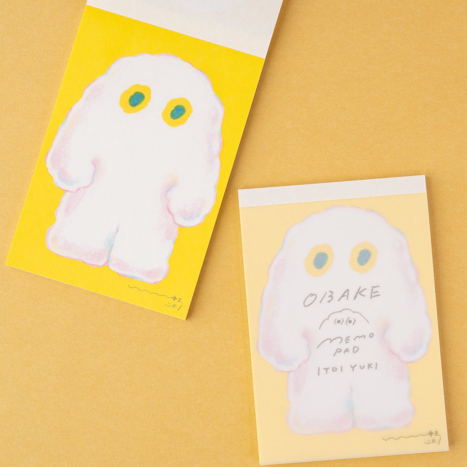 いといゆき・メモパッド「OBAKE」