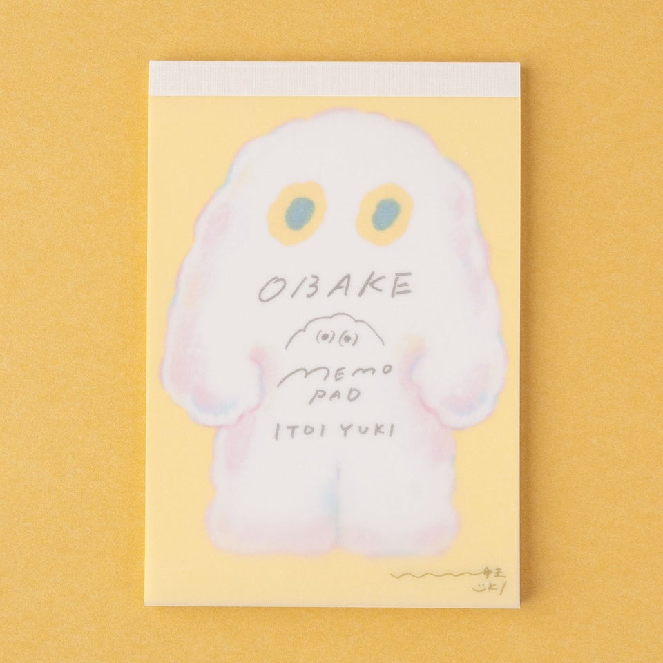 いといゆき・メモパッド「OBAKE」