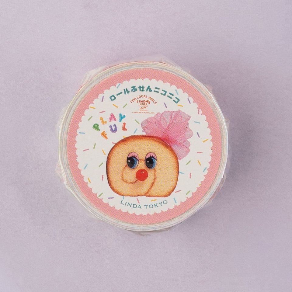 お菓子がたくさん描かれたデザイン
